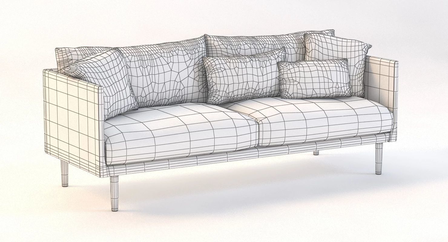 Slim Sofa by Jaakko Mantyla 3D model_3