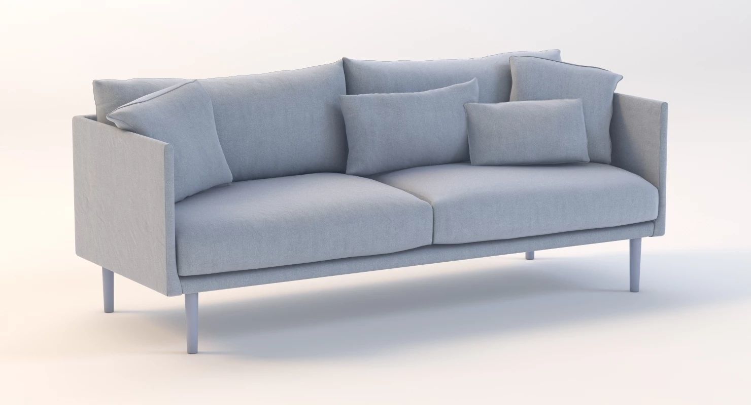 Slim Sofa by Jaakko Mantyla 3D model_1