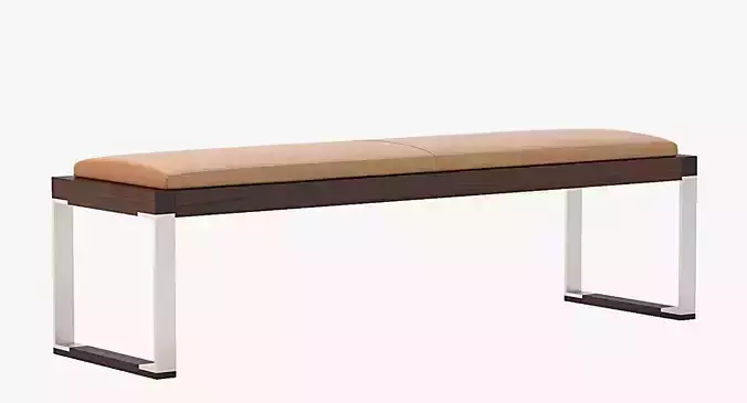 Slim Pax Bench 3D model