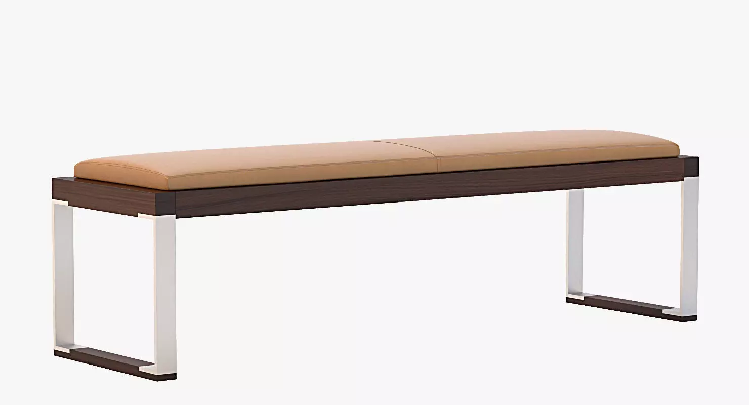 Slim Pax Bench 3D model_0