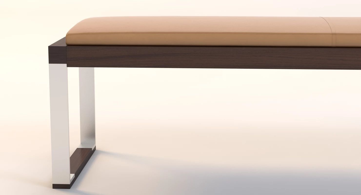 Slim Pax Bench 3D model_7