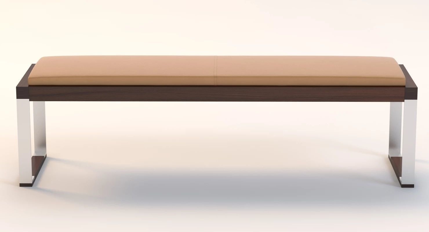 Slim Pax Bench 3D model_9