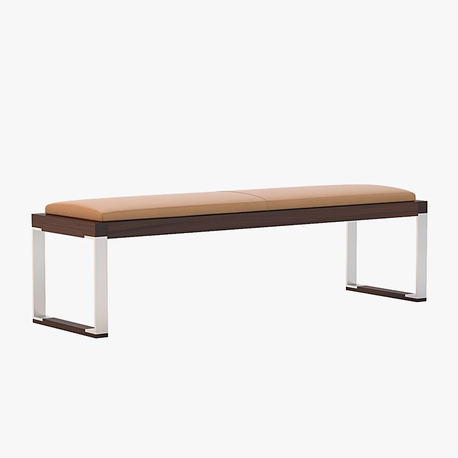 Slim Pax Bench 3D model_1