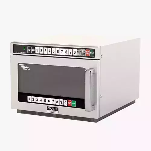 Sharp Twintouch Commercial Microwave With Dual Touch Pads