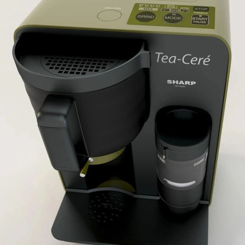 Sharp Tea Cere Matcha TE-T56UGR Tea Maker 3D model_5