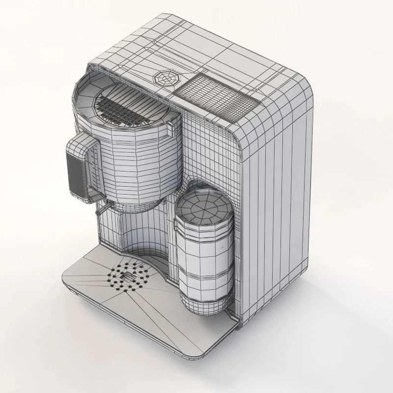 Sharp Tea Cere Matcha TE-T56UGR Tea Maker 3D model_3