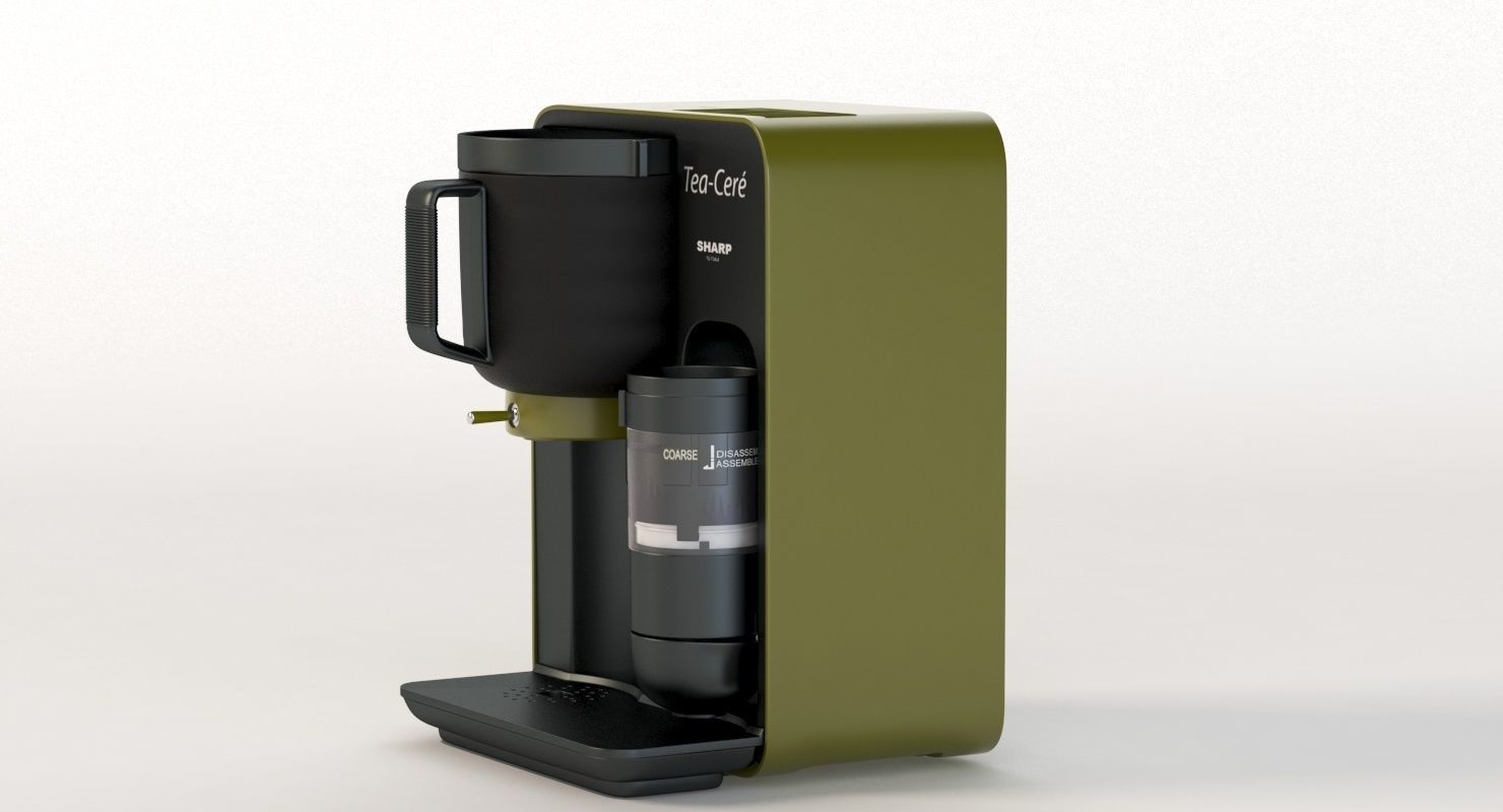 Sharp Tea Cere Matcha TE-T56UGR Tea Maker 3D model_25