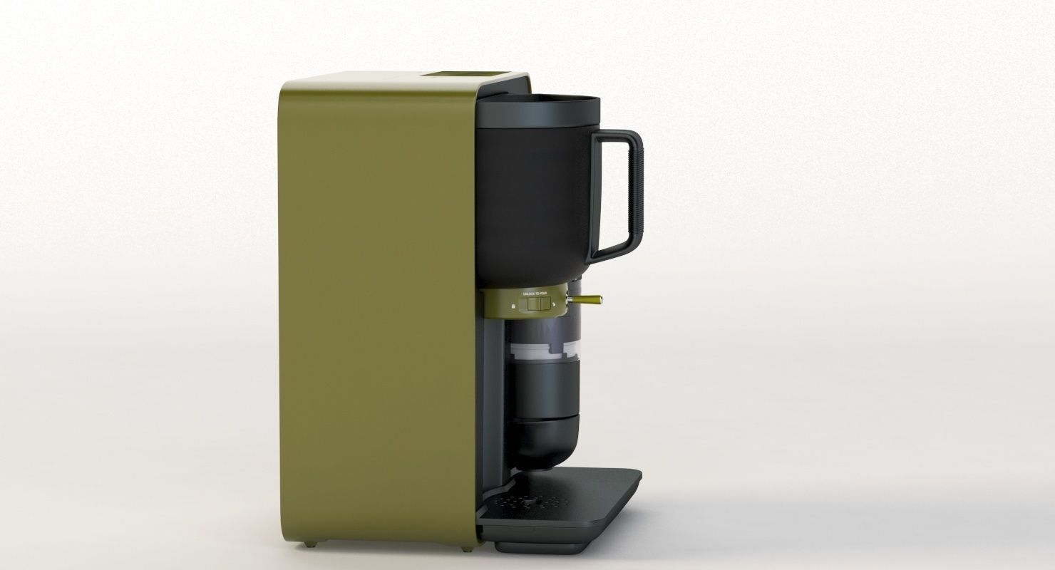 Sharp Tea Cere Matcha TE-T56UGR Tea Maker 3D model_10