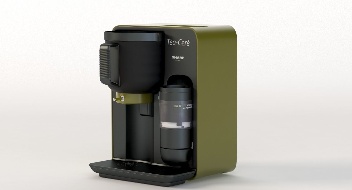 Sharp Tea Cere Matcha TE-T56UGR Tea Maker 3D model_26