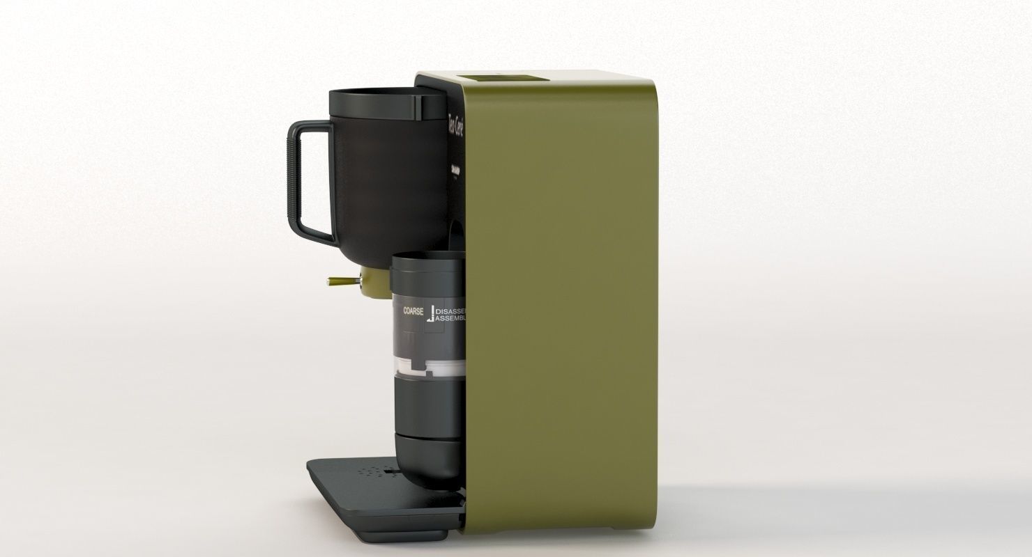 Sharp Tea Cere Matcha TE-T56UGR Tea Maker 3D model_24
