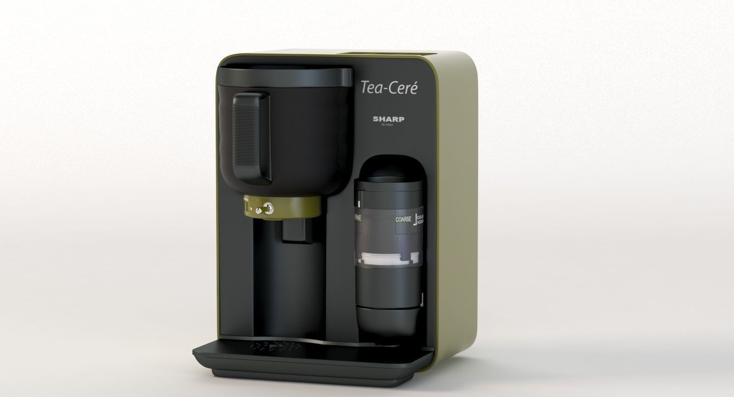 Sharp Tea Cere Matcha TE-T56UGR Tea Maker 3D model_28