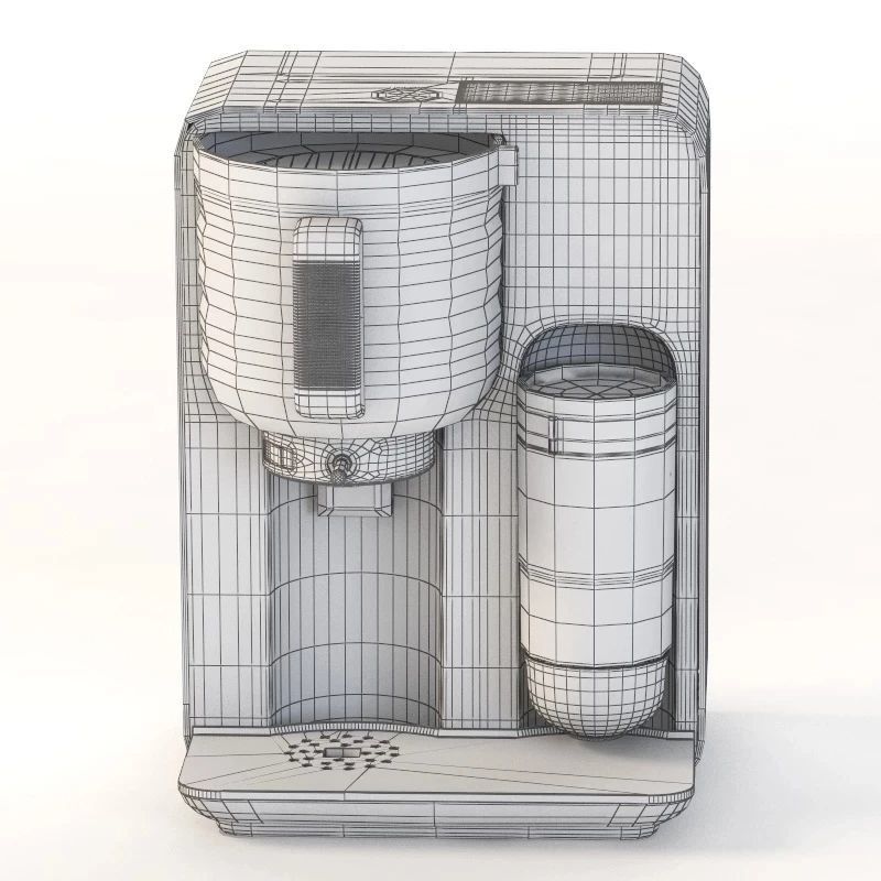 Sharp Tea Cere Matcha TE-T56UGR Tea Maker 3D model_2