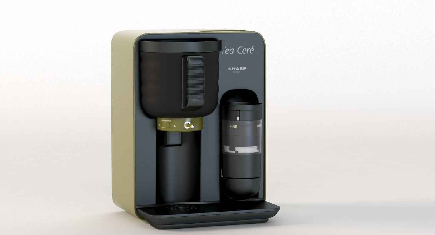 Sharp Tea Cere Matcha TE-T56UGR Tea Maker 3D model_1