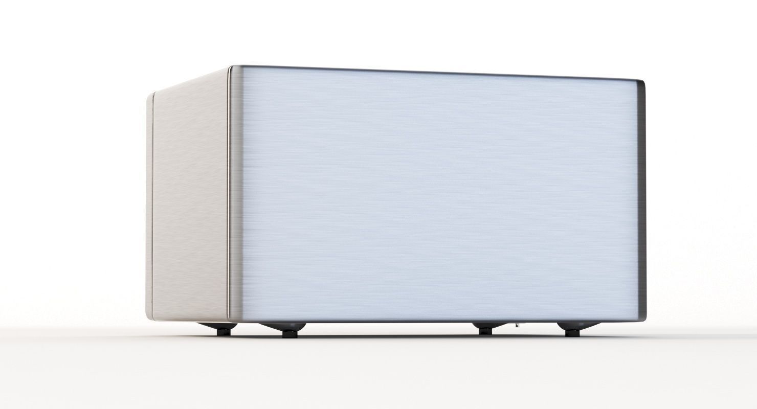 Sharp Carousel 1000w Countertop Microwave Oven With Popcorn 3D model_15