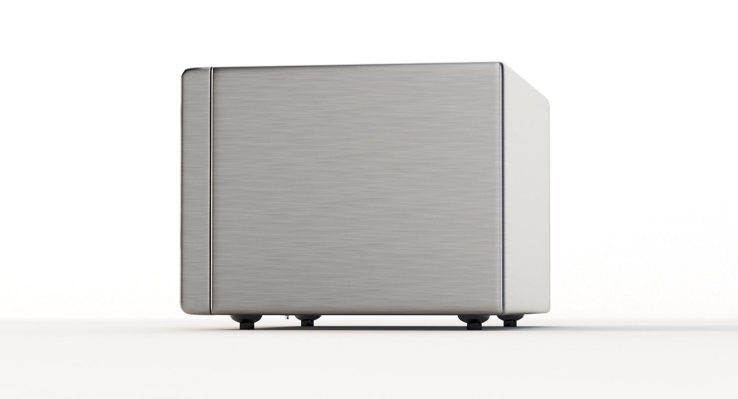 Sharp Carousel 1000w Countertop Microwave Oven With Popcorn 3D model_19