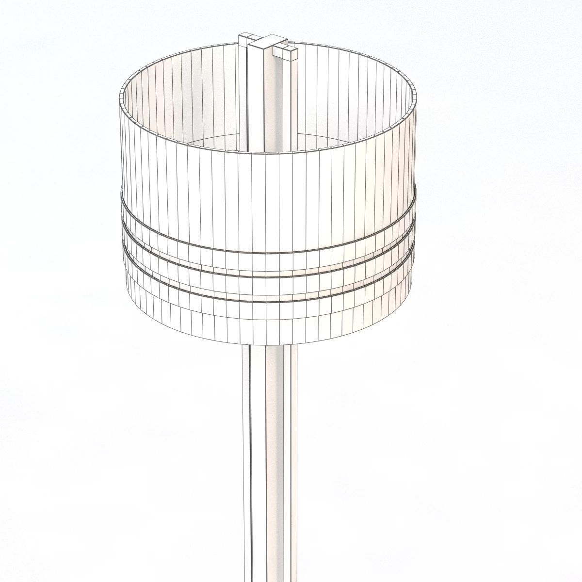 Romero Floor Lamp 3D model_5