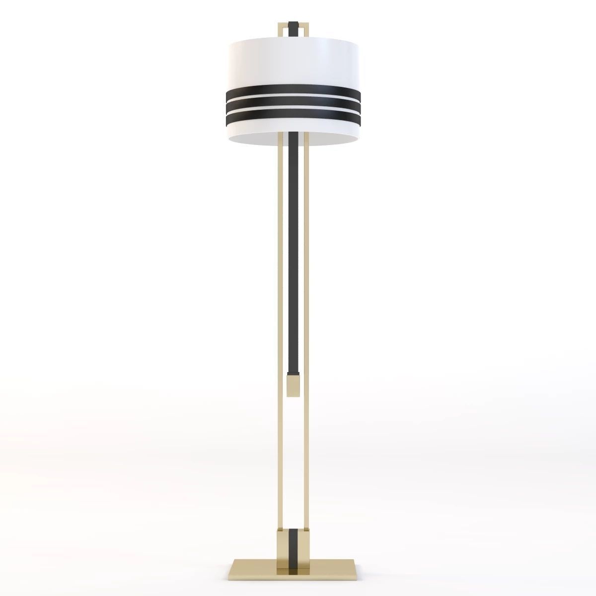 Romero Floor Lamp 3D model_9