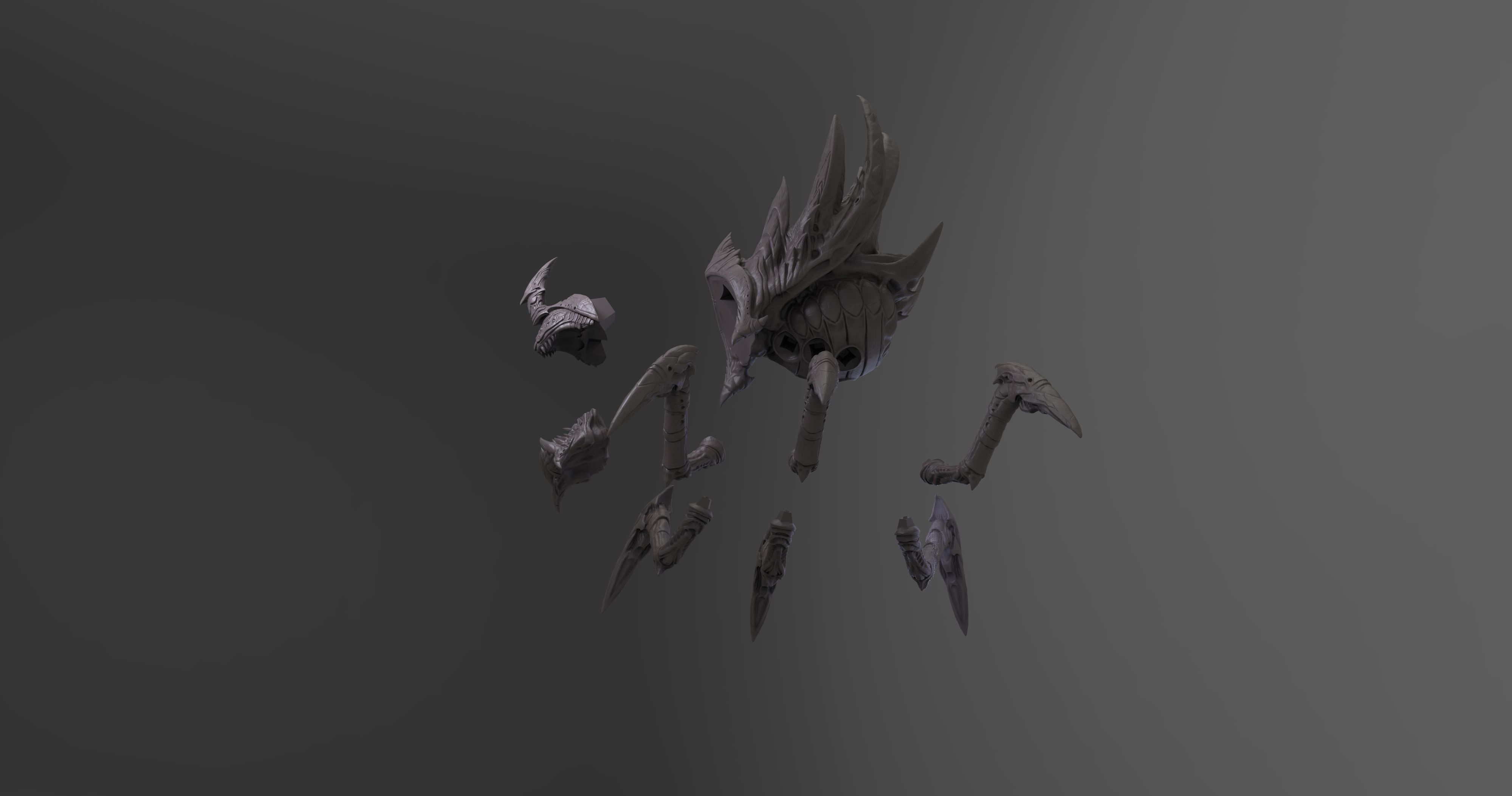 StarCraft2 Ravager 3D print model_7