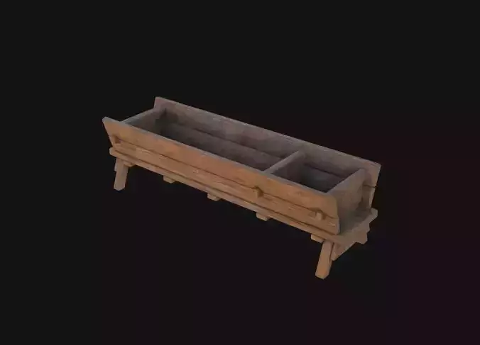 Water Trough 3D Model 