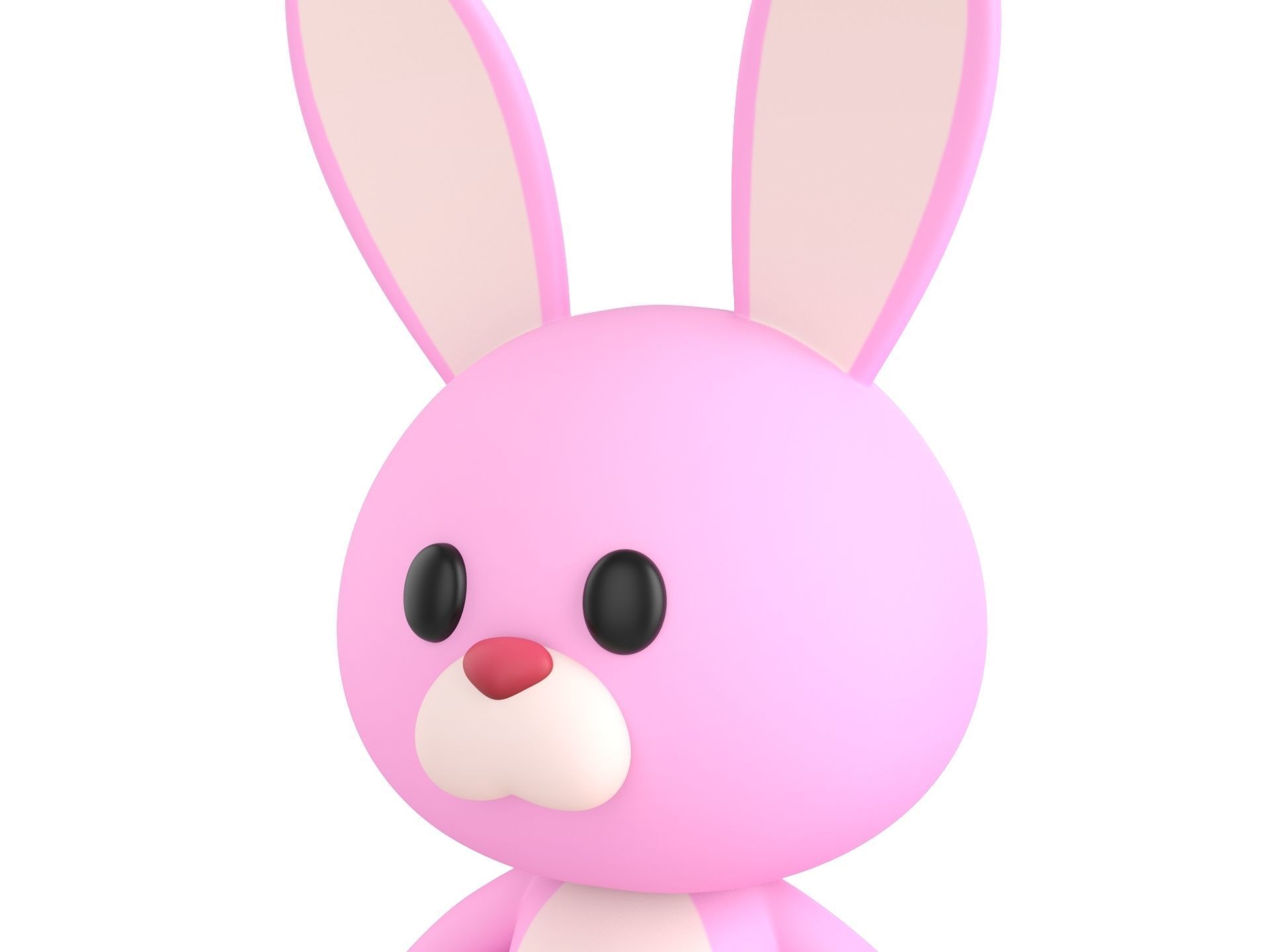 Character201 Bunny 3D model_9