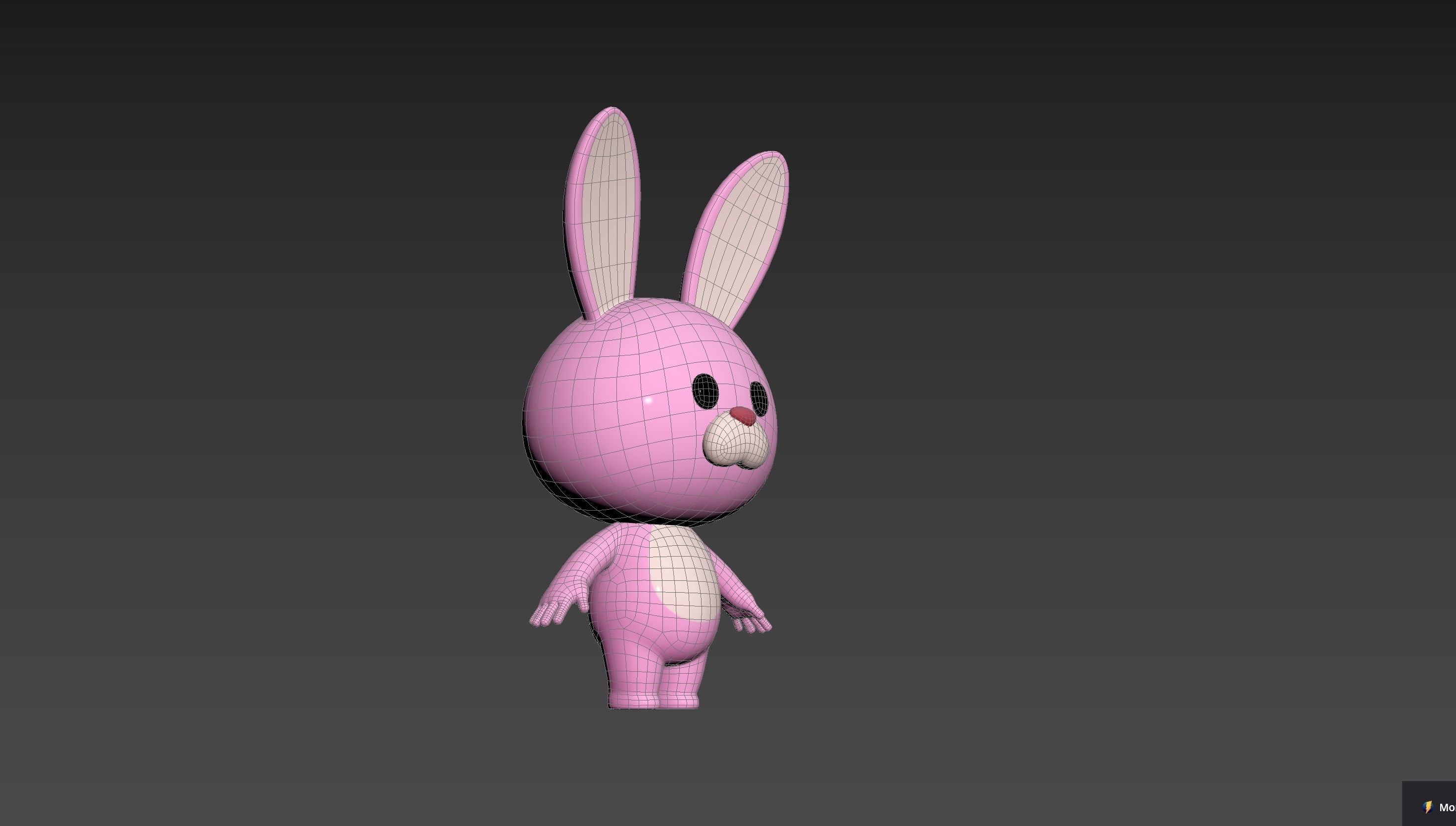 Character201 Bunny 3D model_29