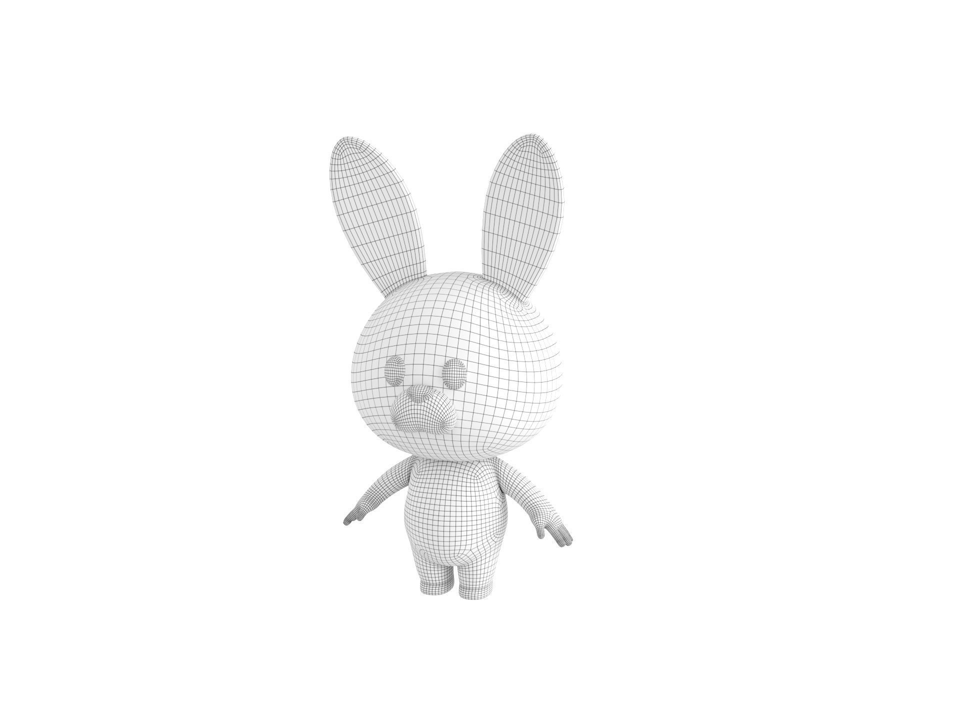 Character201 Bunny 3D model_34