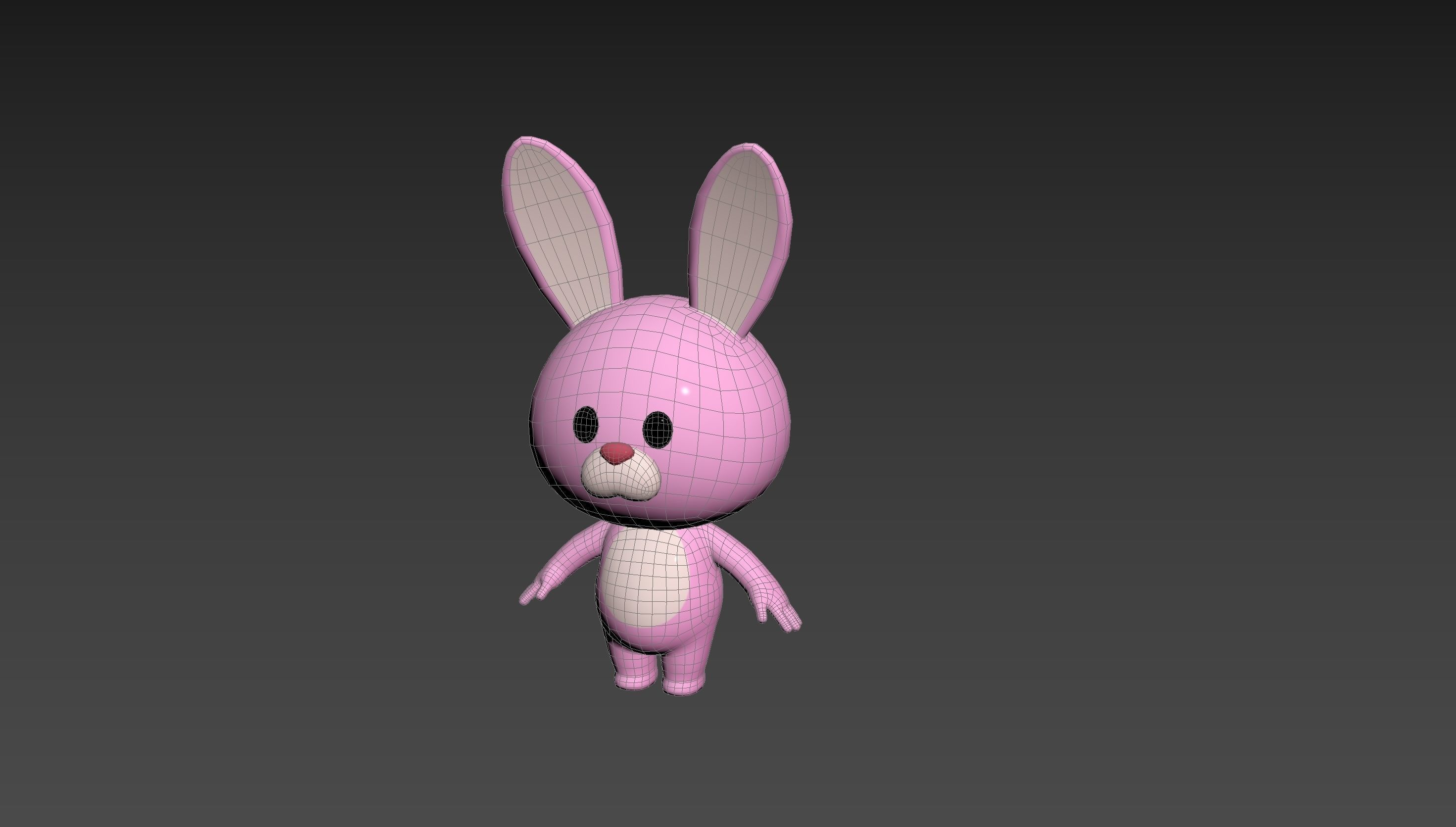 Character201 Bunny 3D model_21