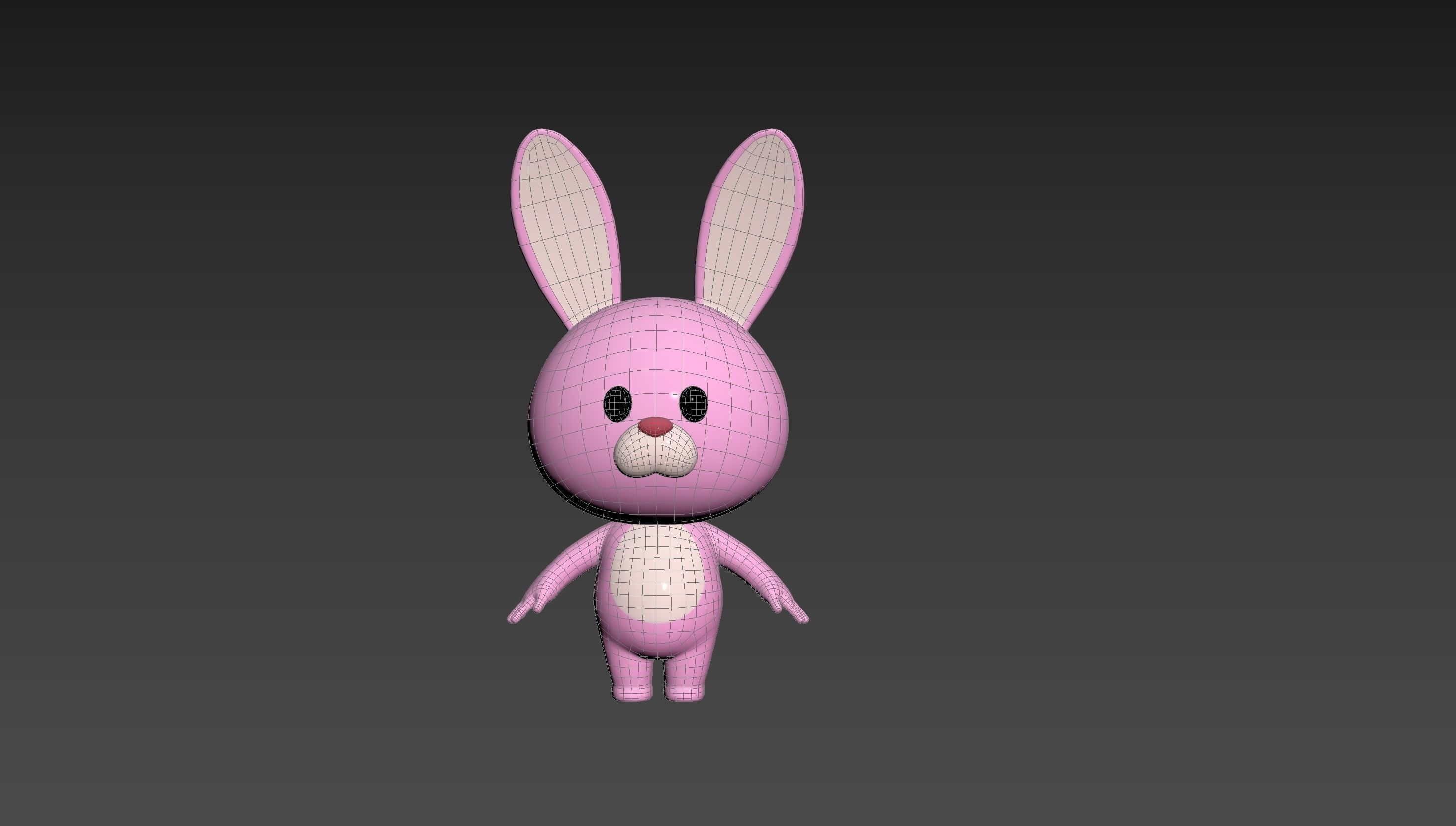 Character201 Bunny 3D model_27