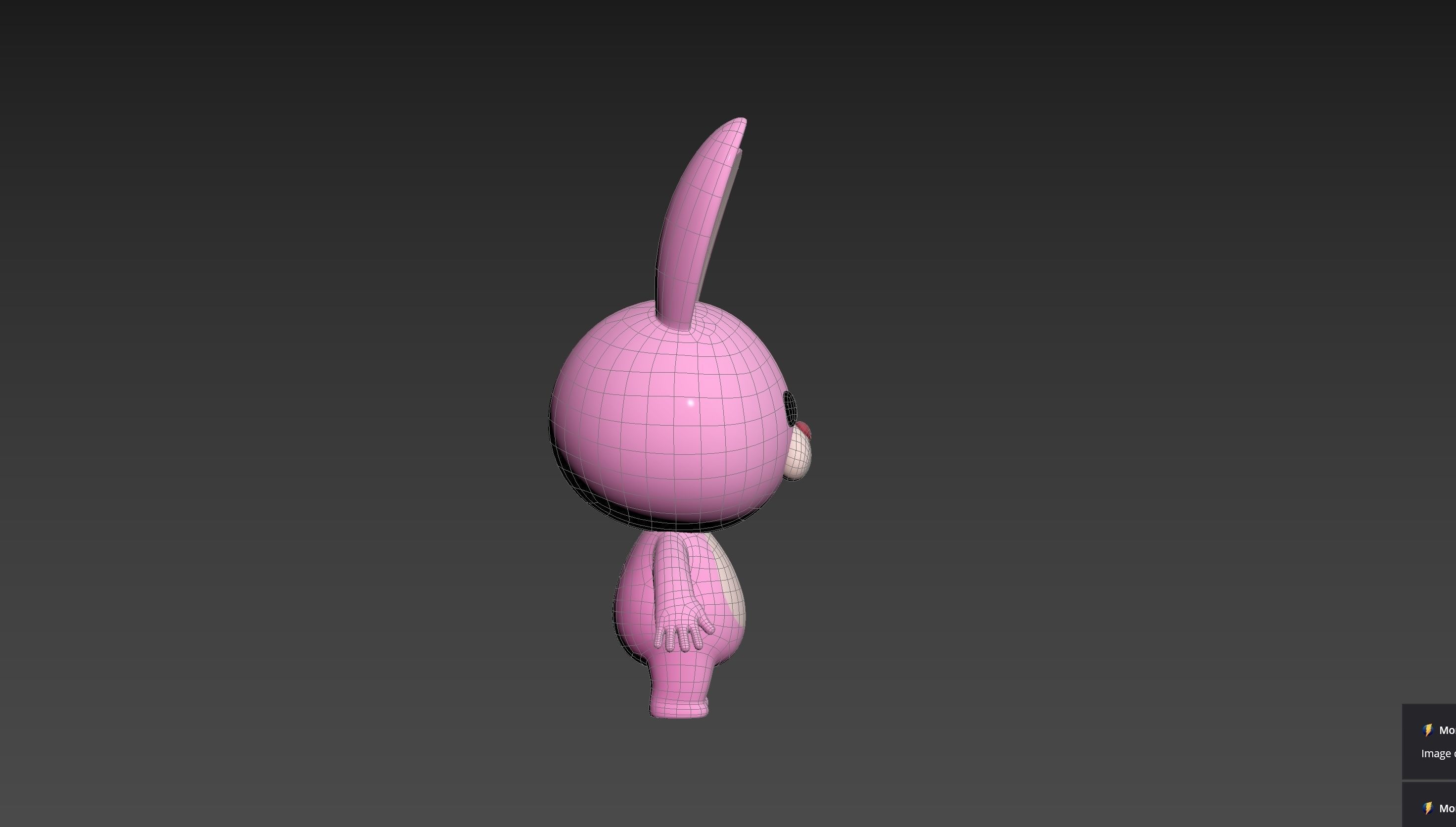 Character201 Bunny 3D model_11