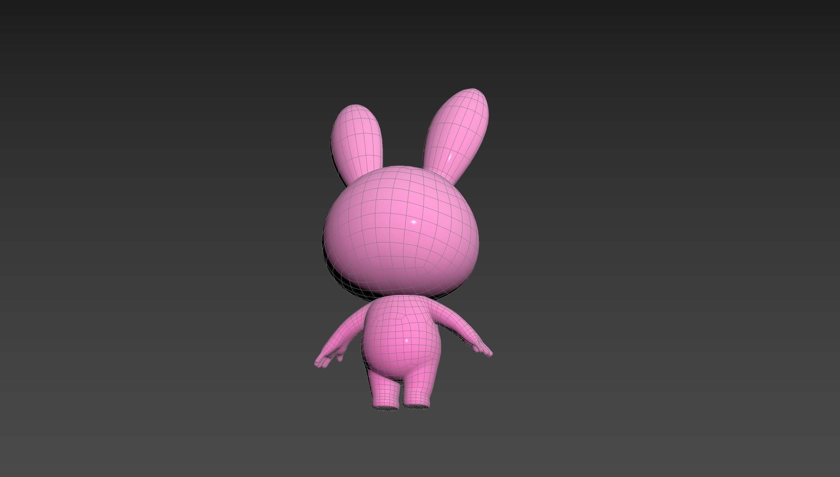 Character201 Bunny 3D model_12
