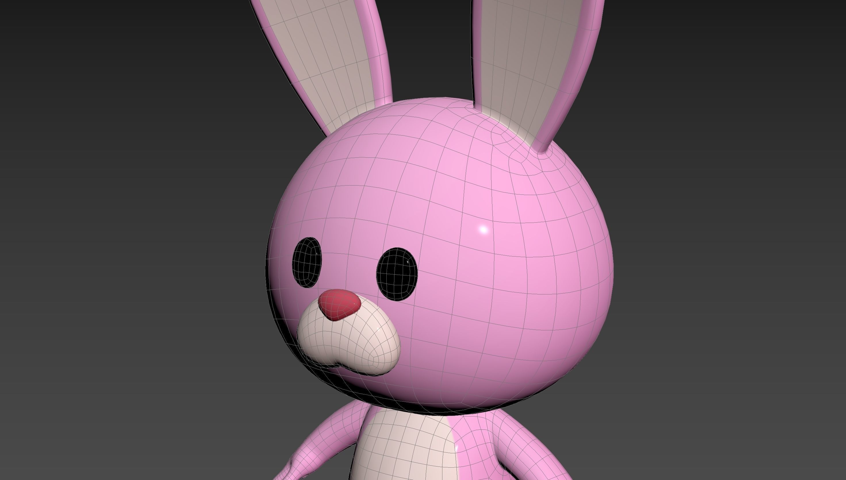Character201 Bunny 3D model_23
