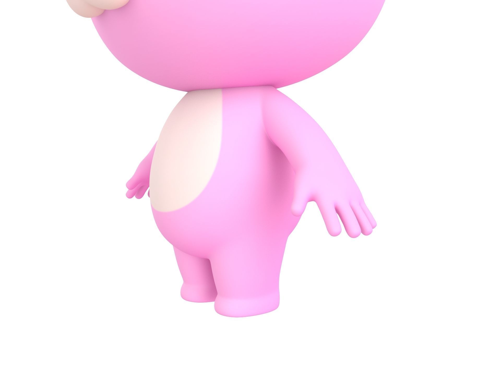 Character201 Bunny 3D model_8