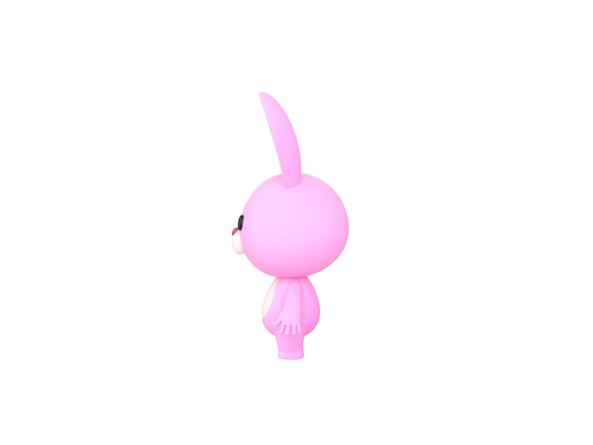 Character201 Bunny 3D model_7