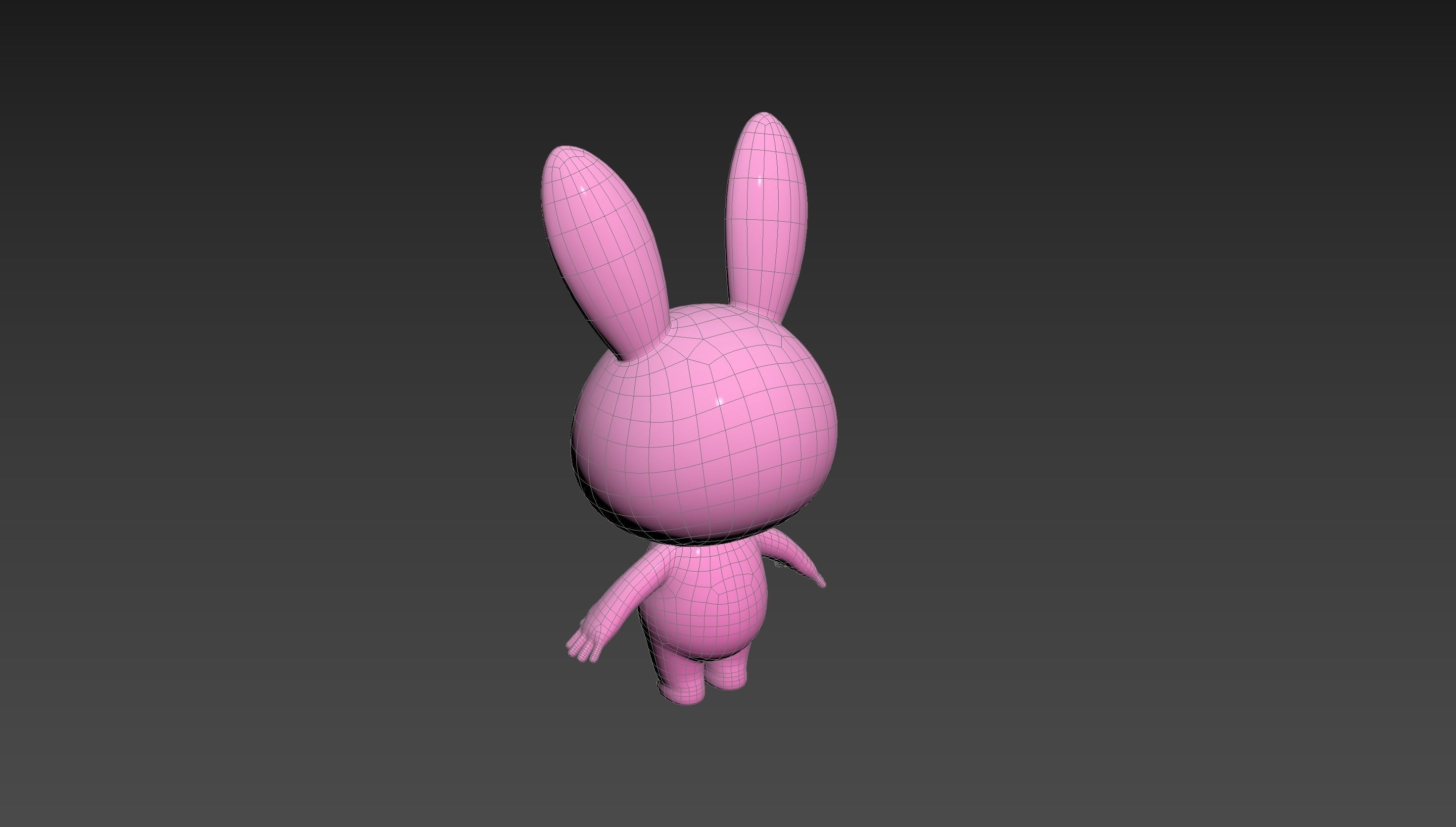 Character201 Bunny 3D model_17