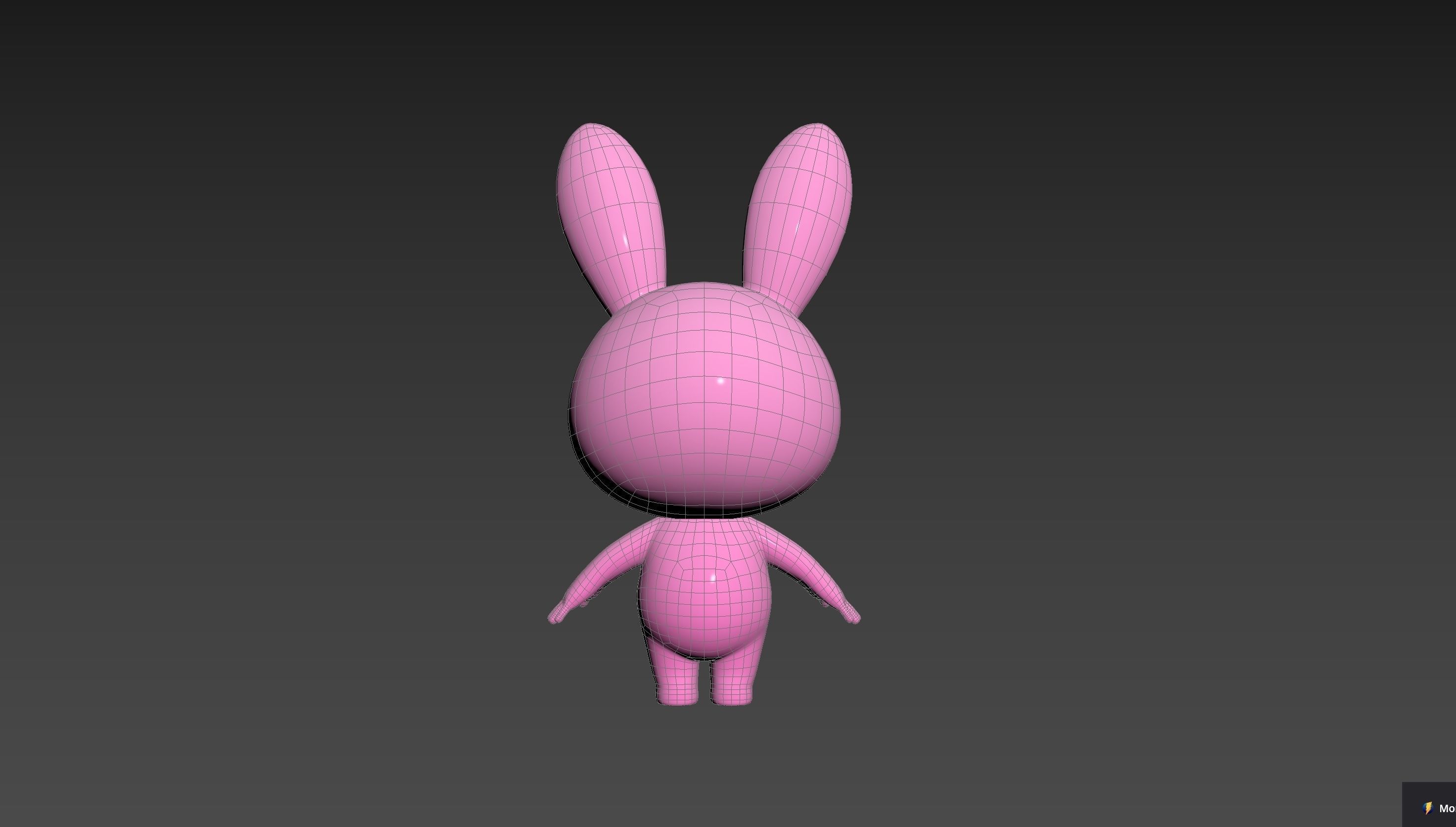 Character201 Bunny 3D model_14