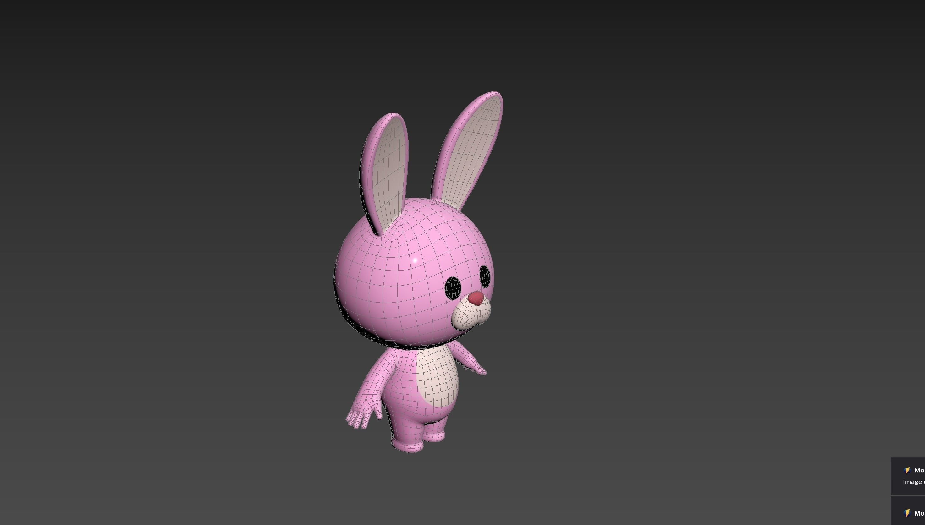 Character201 Bunny 3D model_30