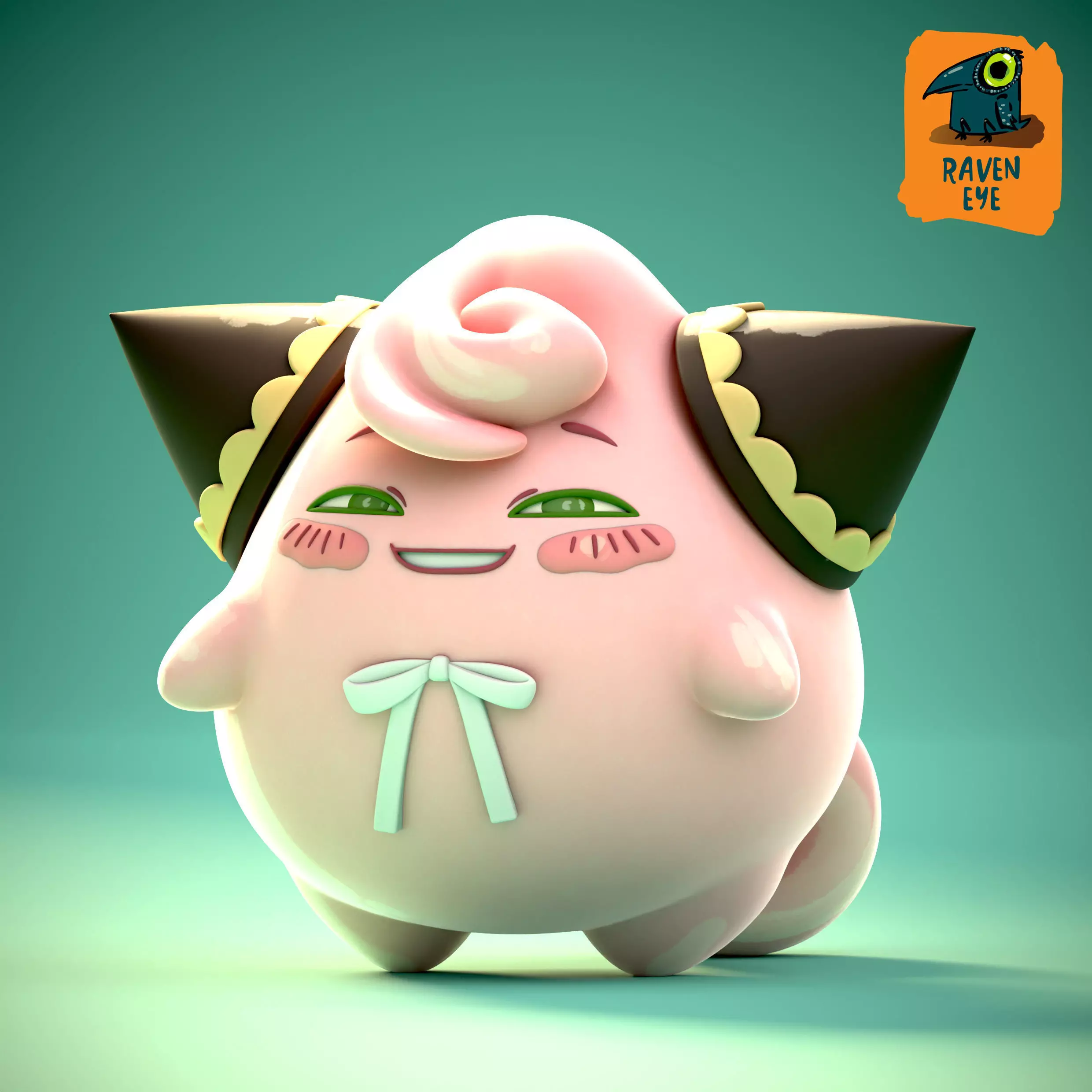 Anya forger - Cleffa 3D print model