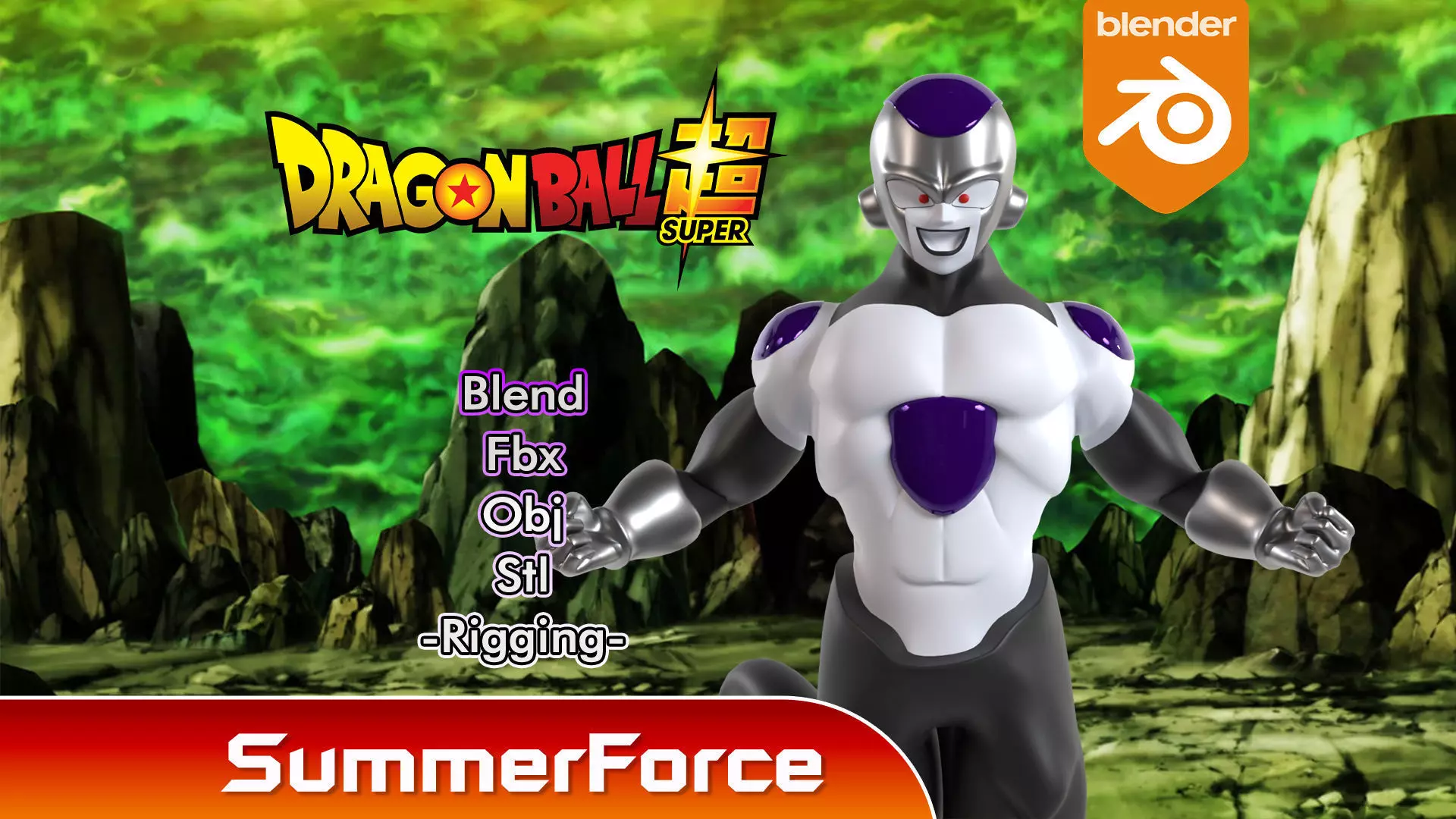 Black Frieza - Dragonball Super 3D model_0