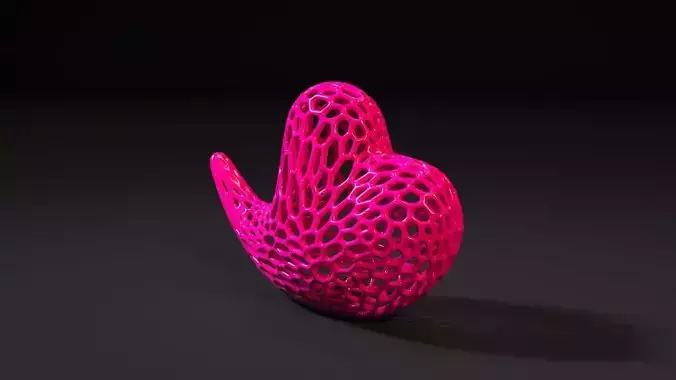 Heart sculpture
