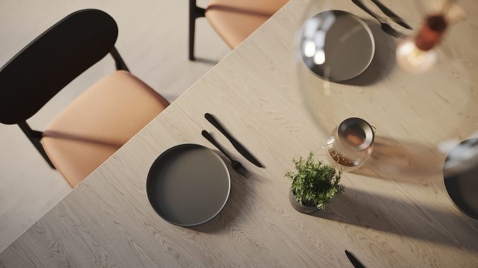 ProVis3D 016 - Country Kitchen 3D model 4