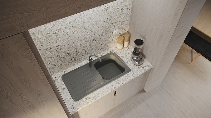 ProVis3D 016 - Country Kitchen 3D model 5
