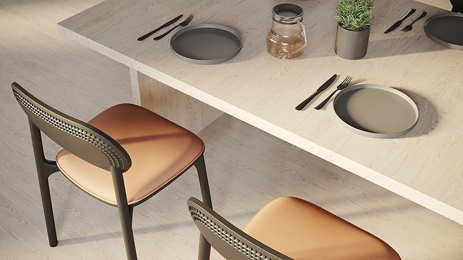 ProVis3D 016 - Country Kitchen 3D model 2