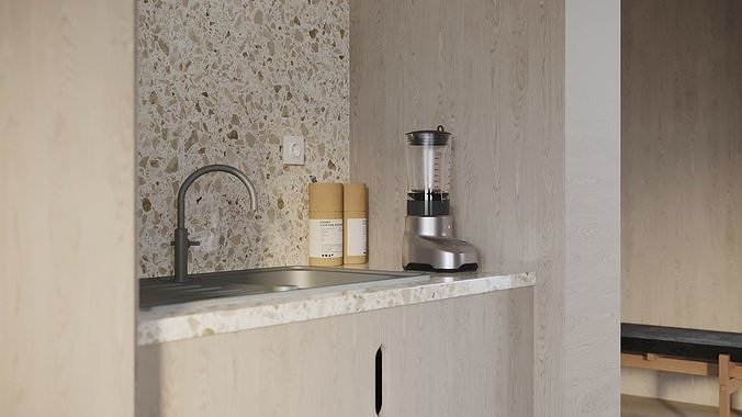 ProVis3D 016 - Country Kitchen 3D model 3