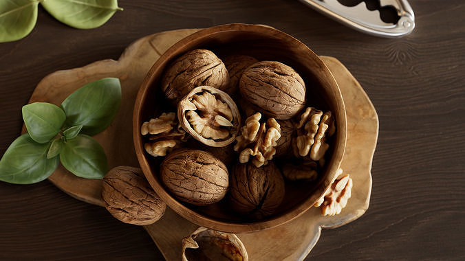 Walnuts 3D model 7