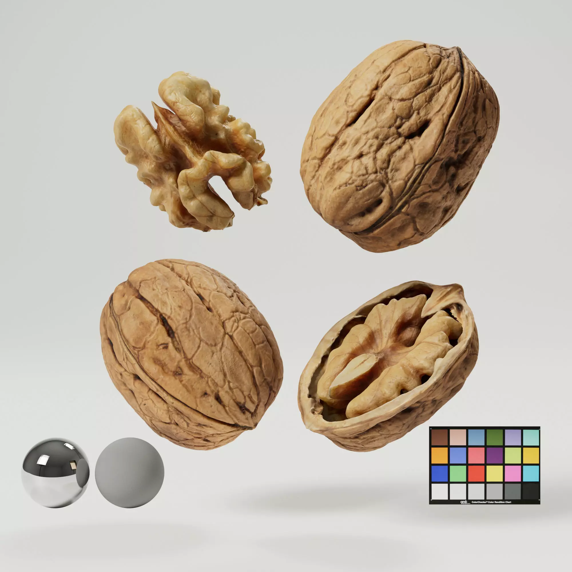 Walnuts 3D model_0