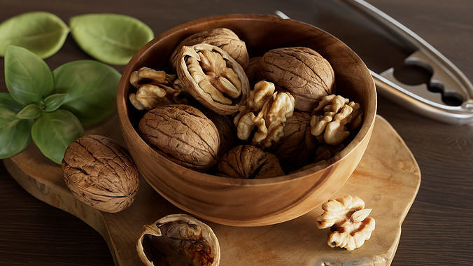 Walnuts 3D model 5
