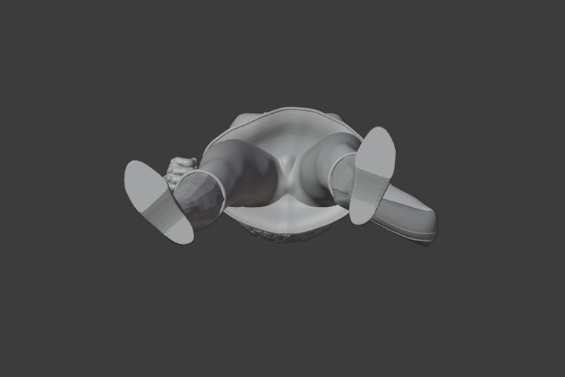 Miwa pilot of Big Shooter Jeeg Steel robot 3D print model_5