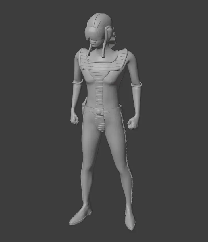 Haran Banjo Daitarn 3 3D print model_0