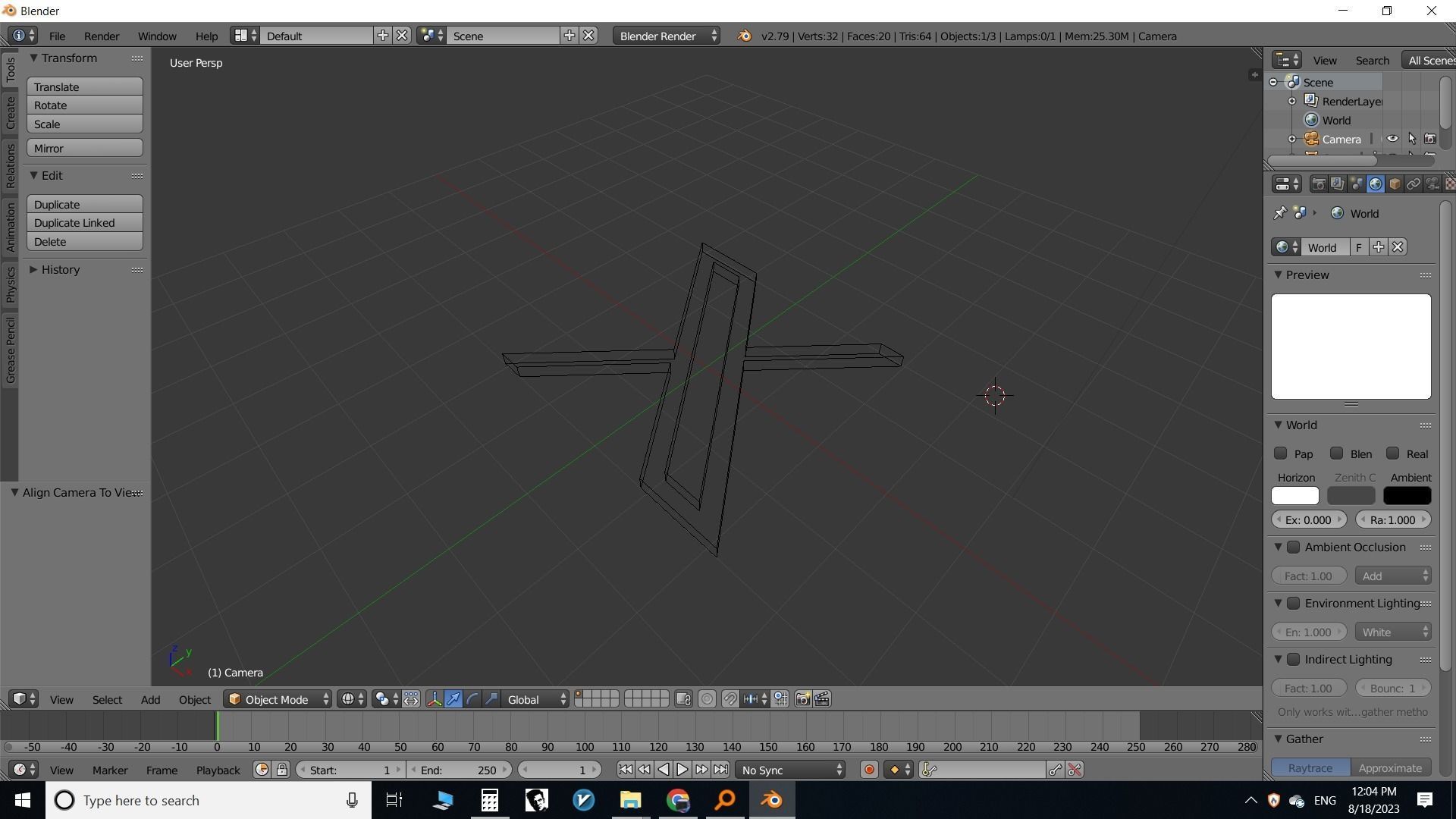 X Logo twitter Elon  Low-poly 3D model_4
