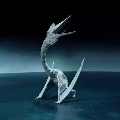 Cryodrakon call 1-35 scale pre-supported pterosaur